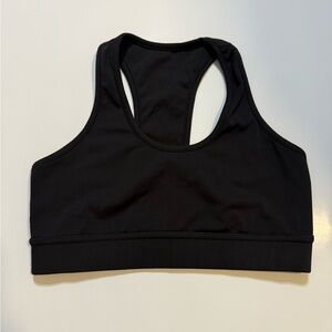 Black Sports Bra